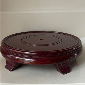 Wood Display Stand 9” x 2.25” Vintage